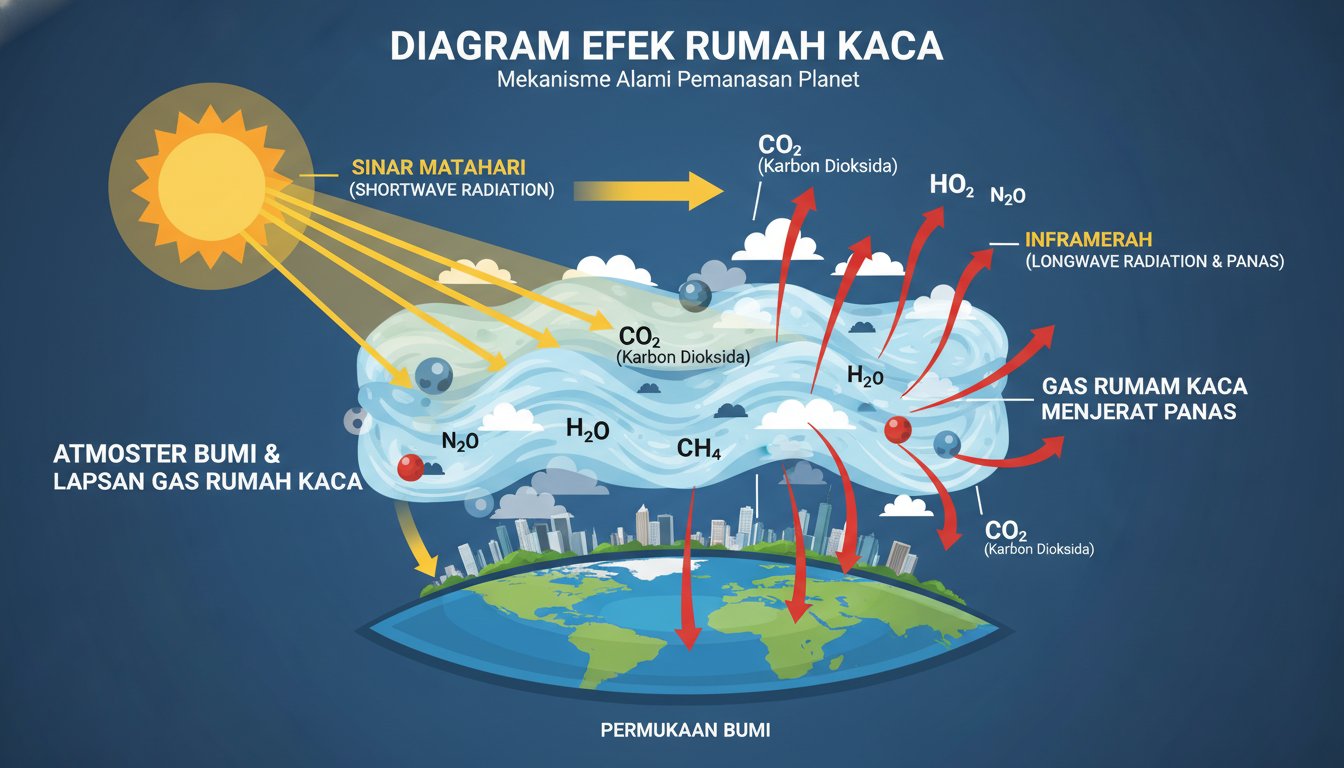 Memahami Efek Rumah Kaca: Mengapa Bumi Semakin Panas di Dekade Ini?